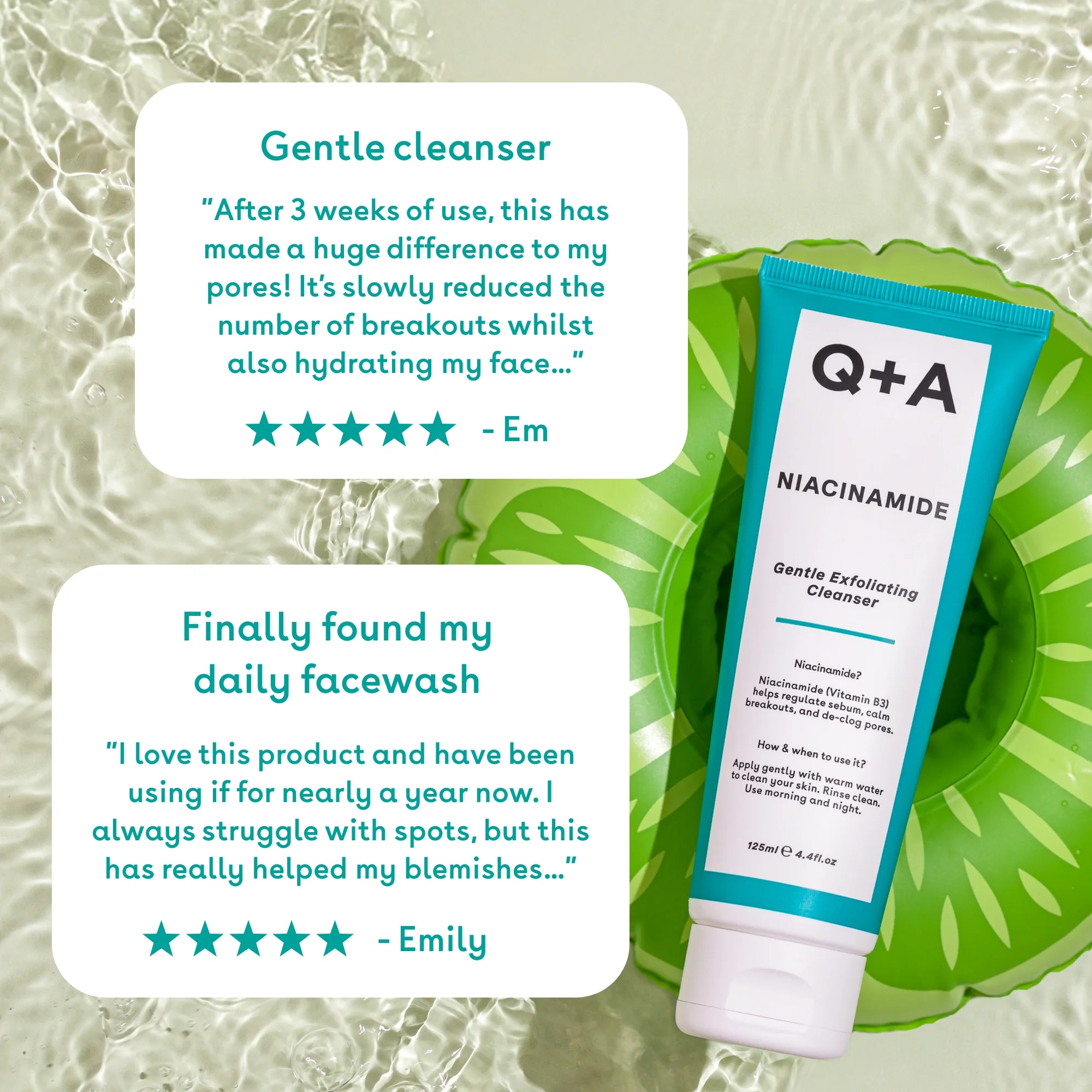 Niacinamide Gentle Exfoliating Cleanser - Image 4